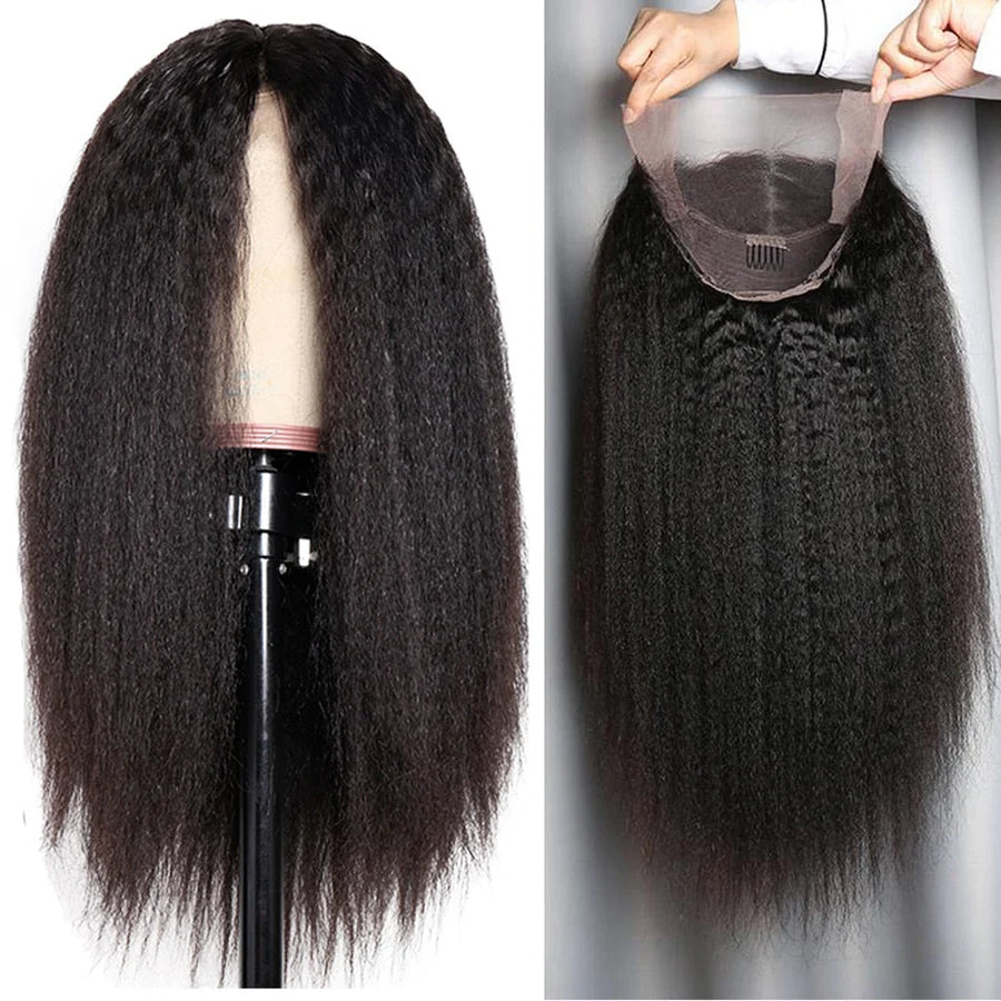 Premium Raw Kinky Straight 13x6 Lace Wig